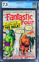 Load image into Gallery viewer, Fantastic Four #12 CGC 7.5 1963 Marvel Comics + FF #166 CGC 9.8 White Pages Set (2)