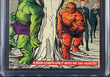 Load image into Gallery viewer, Fantastic Four #12 CGC 9.0 1963 Marvel Comics 1st Hulk Meet (CVA Certified)