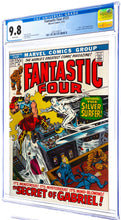 Load image into Gallery viewer, Fantastic Four #121 CGC 9.8 White Pages 1972 Marvel Comics Silver Surfer Appearance