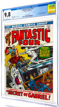 Load image into Gallery viewer, Fantastic Four #121 CGC 9.8 White Pages 1972 Marvel Comics Silver Surfer Appearance