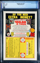 Load image into Gallery viewer, Fantastic Four #121 CGC 9.8 White Pages 1972 Marvel Comics Silver Surfer Appearance