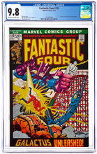 Load image into Gallery viewer, Fantastic Four #122 CGC 9.8 1972 Marvel Comics Galactus &amp; Silver Surfer Appearance