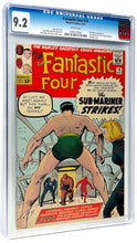Load image into Gallery viewer, Fantastic Four #14 CGC 9.2 White Pages 1963 Marvel Comics (UNPRESSED)