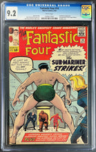 Load image into Gallery viewer, Fantastic Four #14 CGC 9.2 White Pages 1963 Marvel Comics (UNPRESSED)