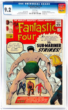 Load image into Gallery viewer, Fantastic Four #14 CGC 9.2 White Pages 1963 Marvel Comics (UNPRESSED)