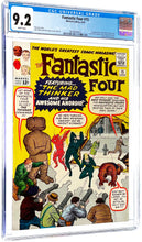 Load image into Gallery viewer, Fantastic Four #15 CGC 9.2 White Pages 1963 Marvel Comics 1st Appearance Mad Thinker (Upgrade Candidate)