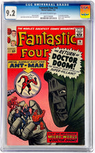 Load image into Gallery viewer, Fantastic Four #16 CGC 9.2 1963 Marvel Comics Doctor Doom Ant Man
