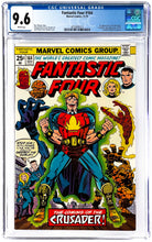 Load image into Gallery viewer, Fantastic Four #164 CGC 9.6 White 1975 Marvel Comics 1st Appearance Frankie Raye &amp; the Crusader