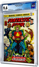 Load image into Gallery viewer, Fantastic Four #164 CGC 9.6 White 1975 Marvel Comics 1st Appearance Frankie Raye &amp; the Crusader