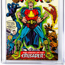 Load image into Gallery viewer, Fantastic Four #164 CGC 9.6 White 1975 Marvel Comics 1st Appearance Frankie Raye &amp; the Crusader