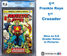 Load image into Gallery viewer, Fantastic Four #164 CGC 9.6 White 1975 Marvel Comics 1st Appearance Frankie Raye &amp; the Crusader