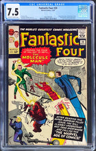 Load image into Gallery viewer, Fantastic Four #20 CGC 7.5 1st Appearance Molecule Man 1963 Marvel Comics