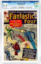 Load image into Gallery viewer, Fantastic Four #20 CGC 9.2 1963 Marvel Comics Origin &amp; 1st Appearance Molecule Man