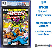 Load image into Gallery viewer, Fantastic Four #206 CGC 9.8 Newsstand White 1st Appearance 1979 Marvel Comics
