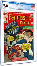 Load image into Gallery viewer, Fantastic Four #22 CGC 9.6 White Pages 1964 Marvel Comics 1st Sue Storm Full Power 2nd Mole Man