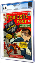 Load image into Gallery viewer, Fantastic Four #22 CGC 9.6 White Pages 1964 Marvel Comics 1st Sue Storm Full Power 2nd Mole Man