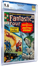 Load image into Gallery viewer, Fantastic Four #23 CGC 9.6 NM+ 1964 Marvel Comics Doctor Doom Appearance