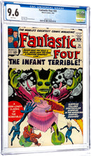 Load image into Gallery viewer, Fantastic Four #24 CGC 9.6 White Pages 1964 Marvel Comics