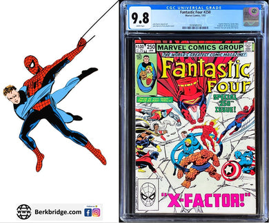Fantastic Four #250 CGC 9.8 White 1983 Marvel Comics