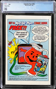 Fantastic Four #256 CGC 9.8 White Pages 1983 Marvel Comics
