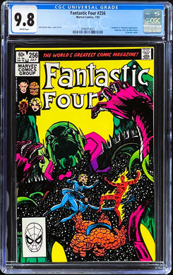 Fantastic Four #256 CGC 9.8 White Pages 1983 Marvel Comics