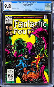 Fantastic Four #256 CGC 9.8 White Pages 1983 Marvel Comics