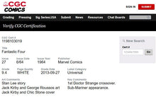 Load image into Gallery viewer, Fantastic Four #27 CGC 9.4 White Pages 1964 Marvel Comics 1st Doctor Strange X-over