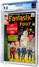 Load image into Gallery viewer, Fantastic Four #29 CGC 9.0 White Pages 1964 Marvel Comics 1st Watcher Cover