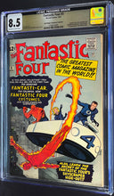 Load image into Gallery viewer, Fantastic Four #3 CGC 8.5 Pedigree 1962 Marvel Comics 1st Appearance Miracle Man