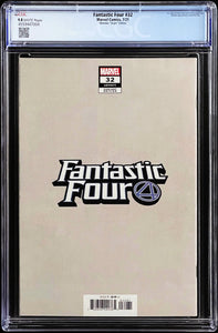 Fantastic Four #32 MoMoko Virgin 1:100 Variant CGC 9.8 Marvel Comics 2021