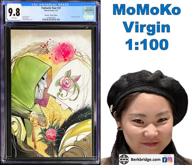 Fantastic Four #32 MoMoko Virgin 1:100 Variant CGC 9.8 Marvel Comics 2021