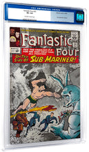 Load image into Gallery viewer, Fantastic Four #33 CGC 8.5 1964 Marvel Comics 1st Appearance Attuma