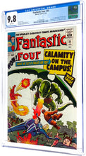 Load image into Gallery viewer, Fantastic Four #35 CGC 9.8 White Pages 1965 Marvel Comics 1st Appearance Dragon Man (1 of 8)