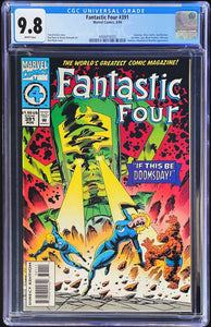 Fantastic Four #391 CGC 9.8 White 1994 Marvel Comics FF 49 Homage Cover