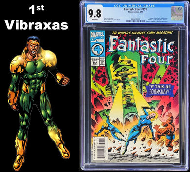 Fantastic Four #391 CGC 9.8 White 1994 Marvel Comics FF 49 Homage Cover