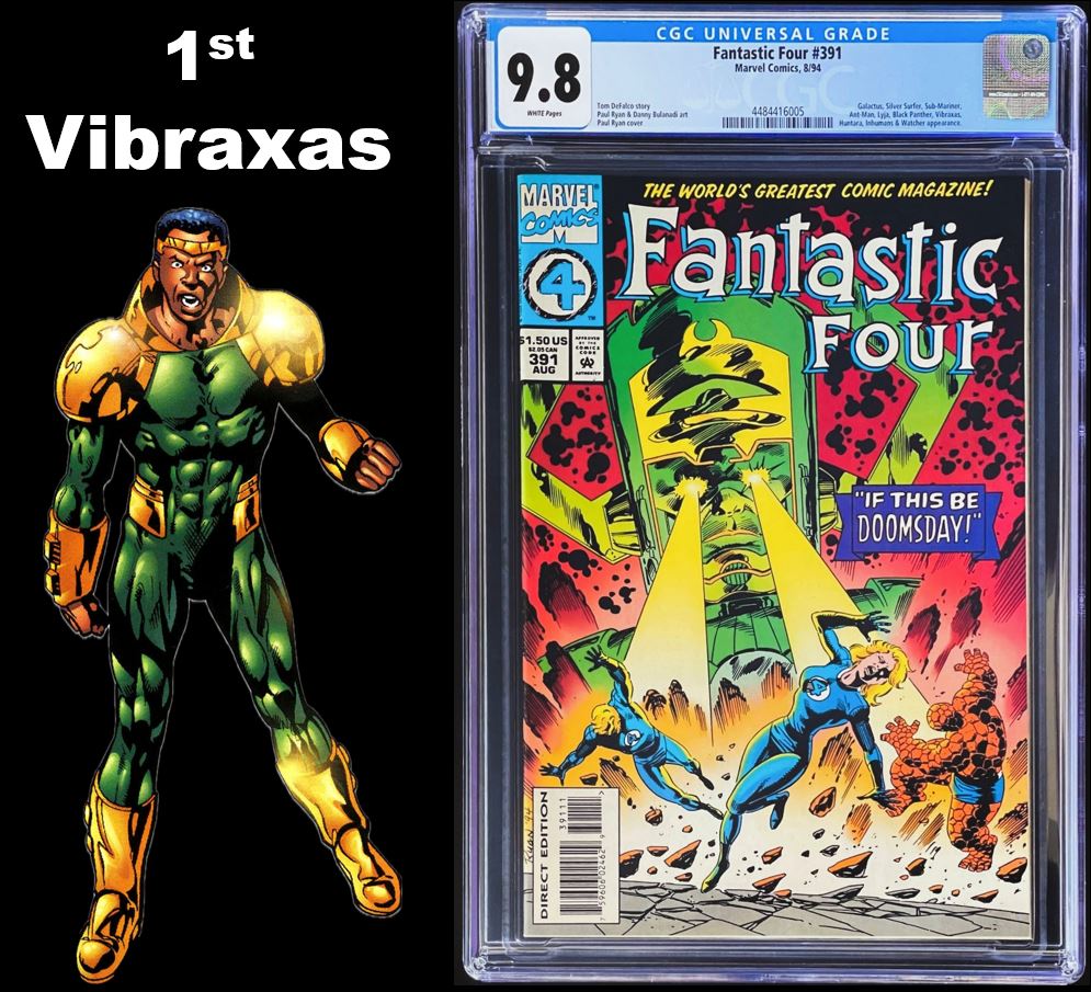 Fantastic Four #391 CGC 9.8 White 1994 Marvel Comics FF 49 Homage Cover