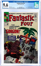 Load image into Gallery viewer, Fantastic Four #44 CGC 9.6 NM+ 1965 Marvel Comics 1st Appearance Gorgon (Inhumans)
