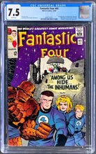 Load image into Gallery viewer, Fantastic Four #45 CGC 7.5 White 1st Appearance Inhumans 1965 Marvel Comics