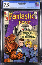 Load image into Gallery viewer, Fantastic Four #45 CGC 7.5 White 1st Appearance Inhumans 1965 Marvel Comics