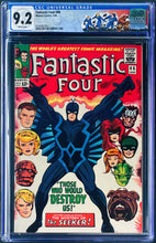Load image into Gallery viewer, Fantastic Four #46 CGC 9.2 White 1966 Marvel Comics 1st Full Appearance Black Bolt (Unpressed)