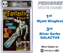 Load image into Gallery viewer, Fantastic Four #50 CGC 8.5 White Pages 1966 Marvel Comics PEDIGREE