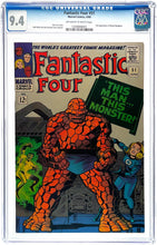 Load image into Gallery viewer, Fantastic Four #51 CGC 9.4 NM 1966 Marvel Comics 1st Appearance Negative Zone