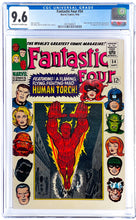 Load image into Gallery viewer, Fantastic Four #54 CGC 9.6 NM+ 1966 Marvel Comics 1st Appearance Evil Eye