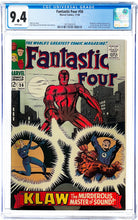 Load image into Gallery viewer, Fantastic Four #56 CGC 9.4 White Pages 1966 Marvel Comics