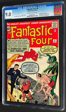 Load image into Gallery viewer, Fantastic Four #6 CGC 9.0 1962 Marvel Comics 1st Super-Villain Team-Up