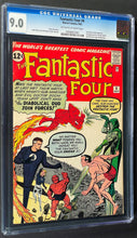 Load image into Gallery viewer, Fantastic Four #6 CGC 9.0 1962 Marvel Comics 1st Super-Villain Team-Up