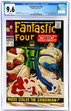 Load image into Gallery viewer, Fantastic Four #61 CGC 9.6 White Pages 1967 Marvel Comics Sandman Classic Cover