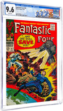 Load image into Gallery viewer, Fantastic Four #62 CGC 9.6 White Pages 1967 Marvel Comics 1st Appearance BLASTAAR