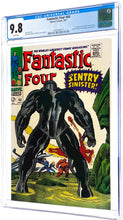 Load image into Gallery viewer, Fantastic Four #64 CGC 9.8 White Pages 1967 Marvel Comics 1st Appearance Kree Sentry