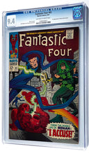 Load image into Gallery viewer, Fantastic Four #65 CGC 9.4 NM 1967 Marvel Comics 1st Appearance Ronan